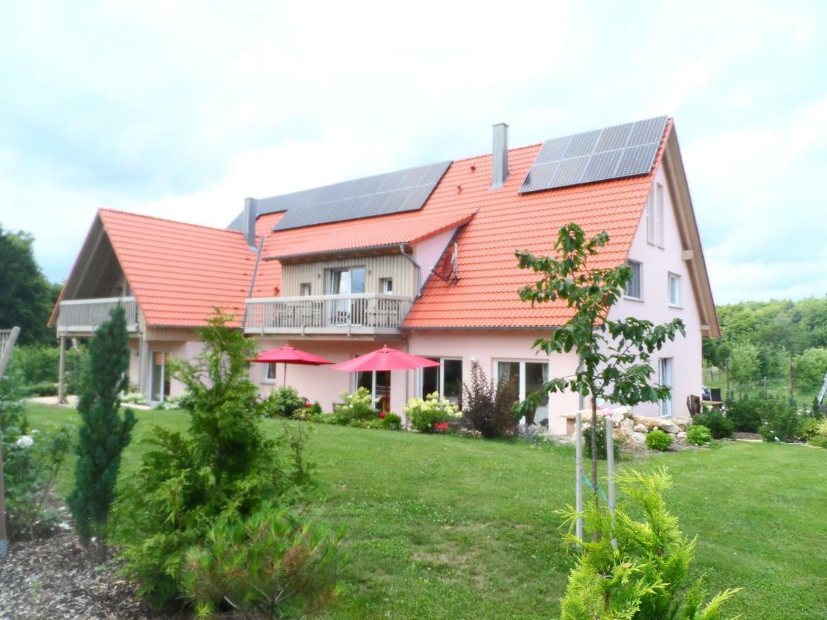 Pension Am Kirschgarten Goessweinstein Exterior foto